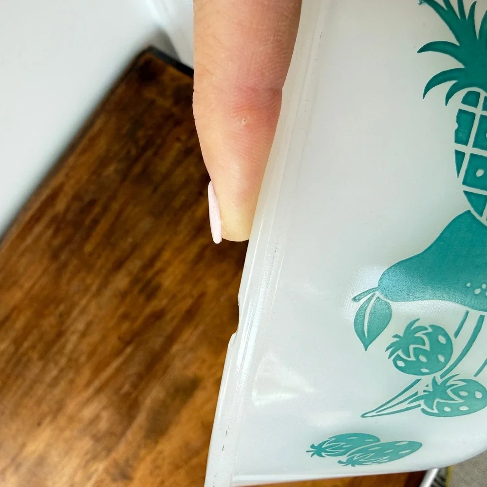 Glasbake vintage milk